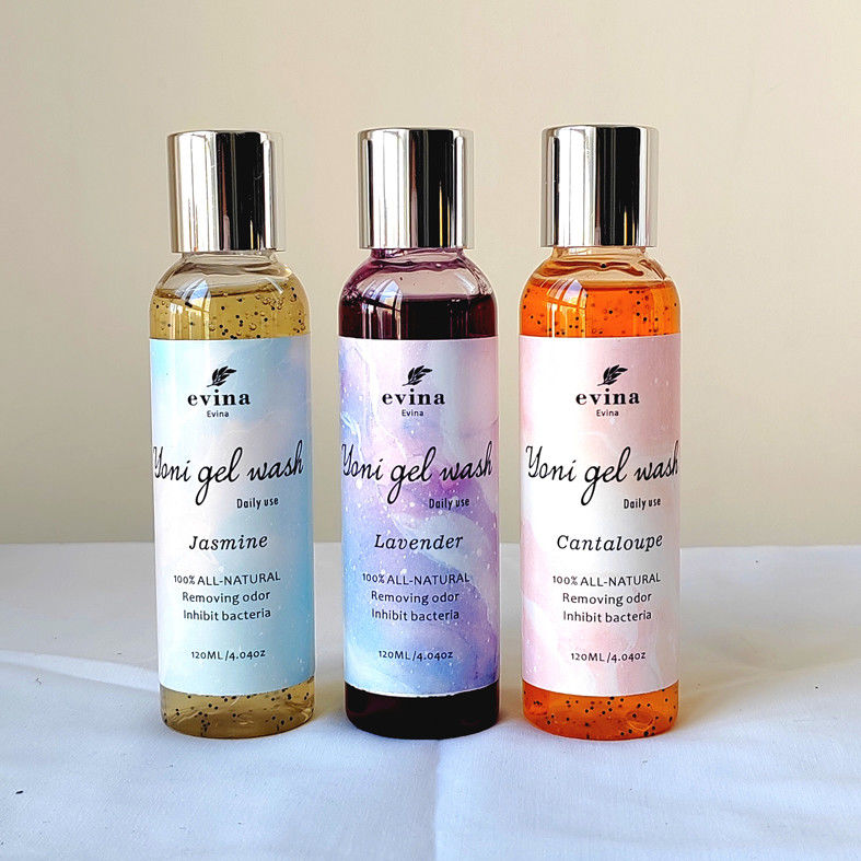 Pulizia vaginale Gel erboristico Yoni rinfrescante lavaggio intimo 150ml MOQ basso Vegan biologico
