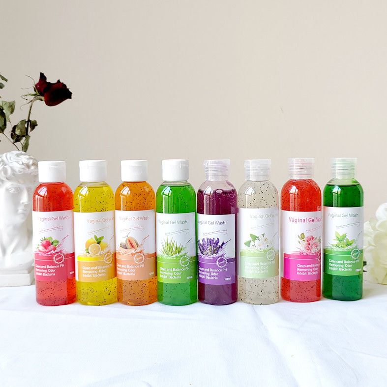 Private Label Organic Yoni Wash Gel per la cura femminile 150ml N.W. 2 anni di conservazione