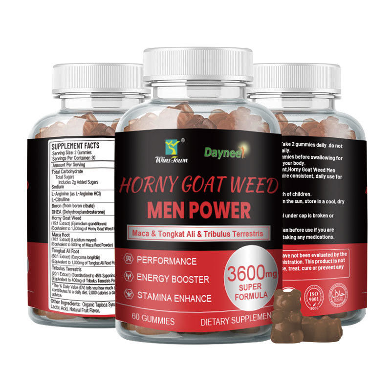 Forever Multi Maca Gummy Candy Potenza maschile per una lunga durata di energia e forza