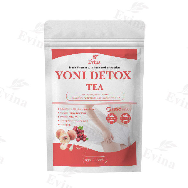 Yoni Detox Tea 100% naturale e forte con mirtilli 24 mesi di durata