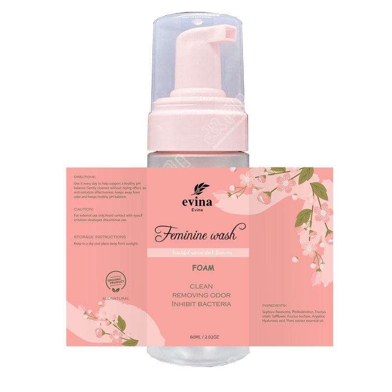 Prova i benefici della pulizia vaginale con 2 anni di durata Rosa Mousse Wash