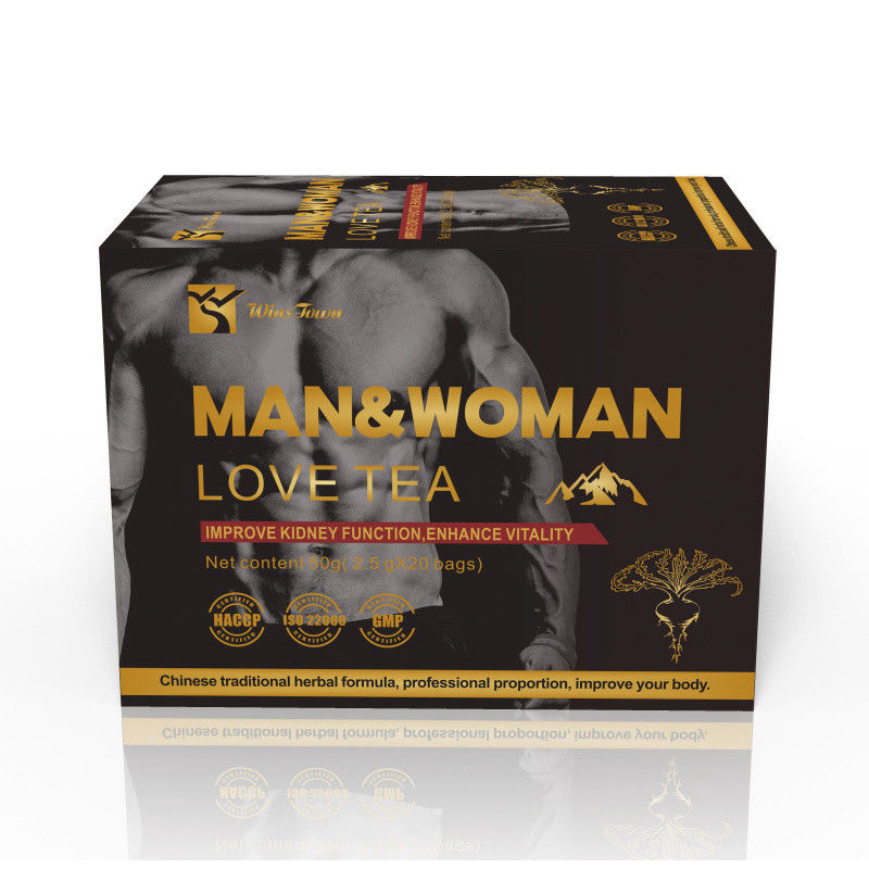 Specifica del prodotto 2.5g*20 100% naturale Uomo e donna amano il tè per un legame più forte