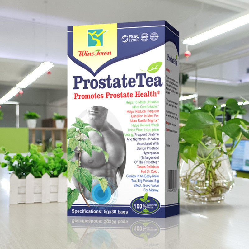 Tè alla prostata per l'uomo 100% erboristico sano Temperatura della sala da tè Metodo di conservazione campioni