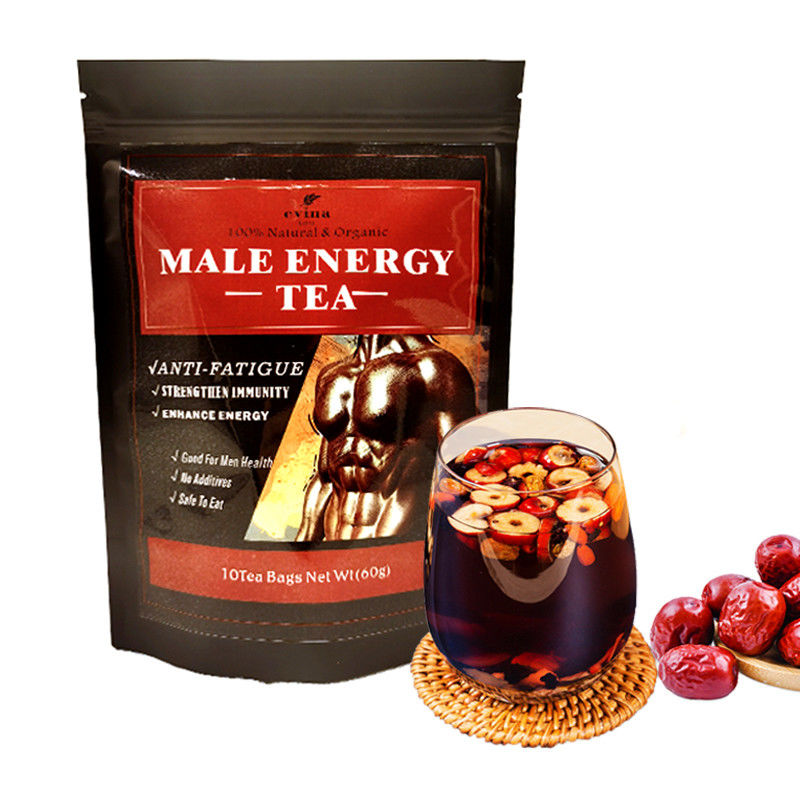Erbe naturali al 100% Ginseng Red Dates Goji Berry Male Health Blend Tea