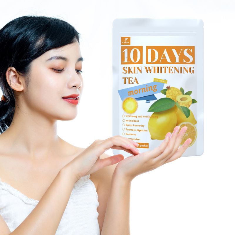 Tisana Glow 10 giorni Vitamina C sbiancante Tisana mattutina personalizzata per neonati