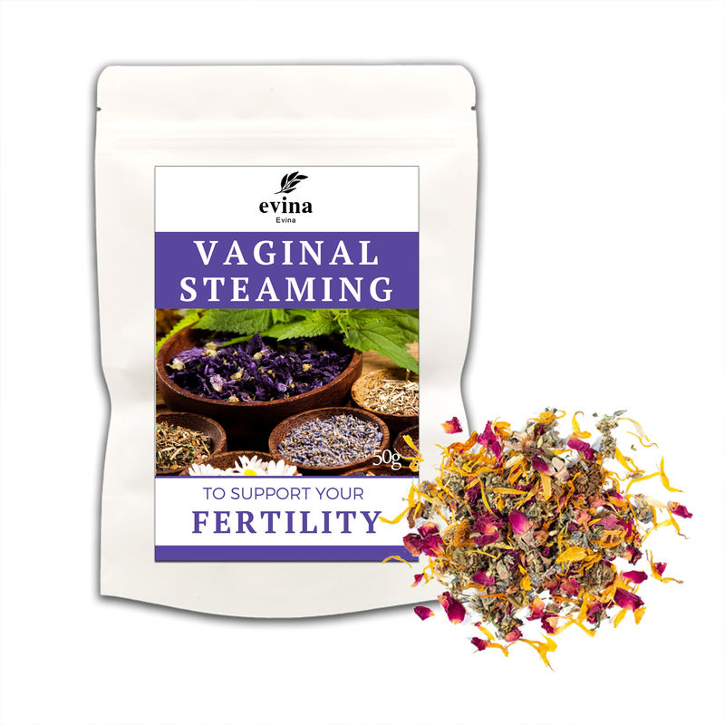 2 anni di durata di conservazione Etichetta privata Yoni Erbe a vapore per le donne Salute vaginale Erbe naturali