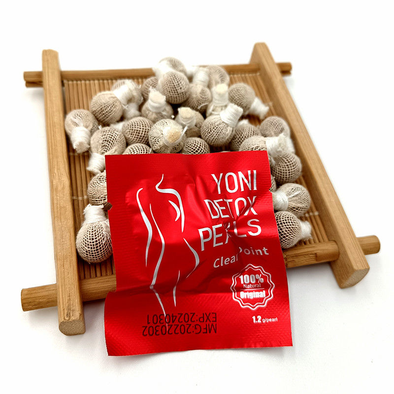 Salute della donna Yoni Perle Tamponi a punto pulito Yoni Detox originale Materiale di plastica